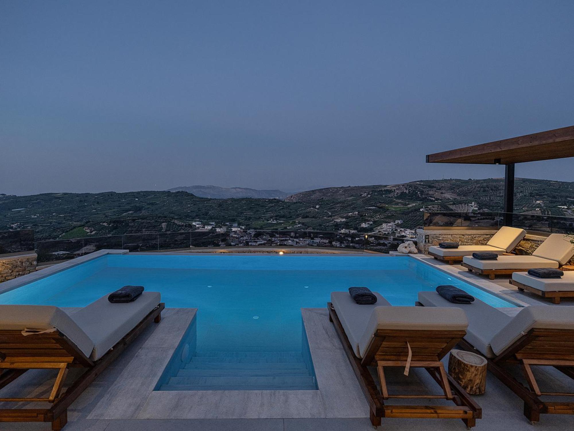 Villa Amavi - Private Heated Pool Kato Asites Eksteriør billede